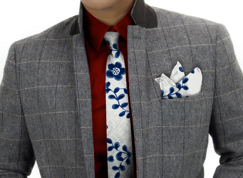 Blue Garden (Tie)
