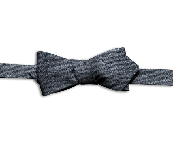 Denim (Pointy Bow Tie)