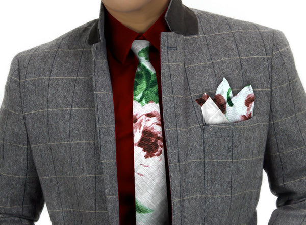 Pretty Pink Flowers (Tie)