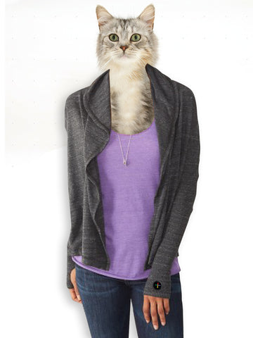 Ruffle Front Thumb Glove Wrap