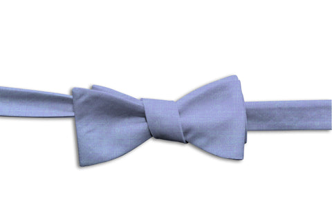 Sky Linen (Square Bow Tie)