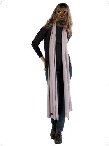 The Big Dukie Scarf Blue-ish Grey