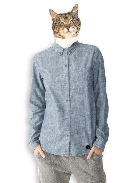 Vintage Chambray Button Down