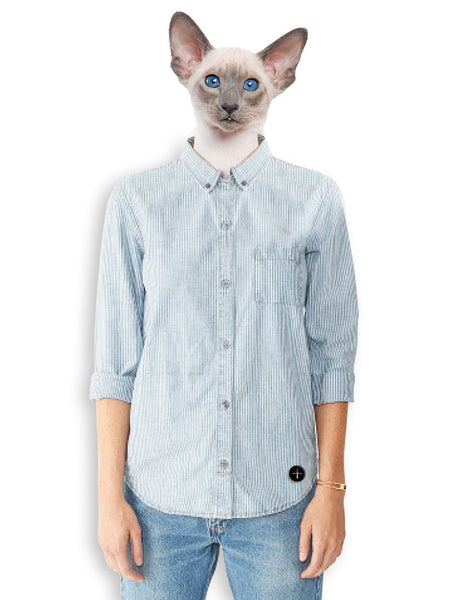 Vintage Railroad Button Down