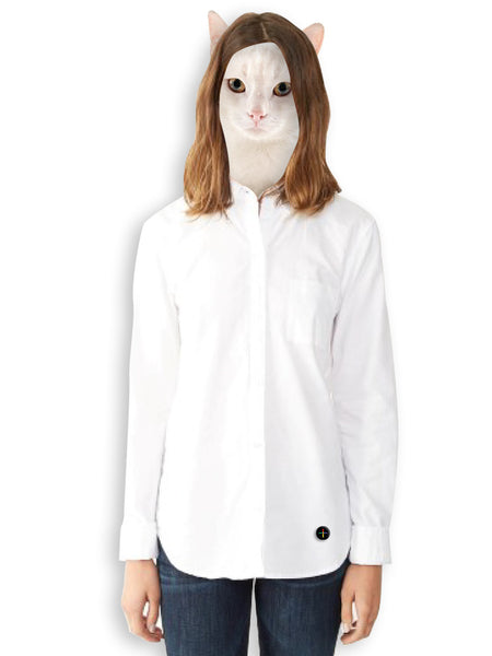 Vintage White Button Down