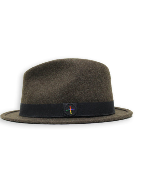 Short Brim Wool Fedora
